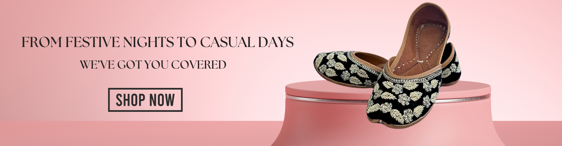 Pink mimalist Modern Beauty Perfume Banner